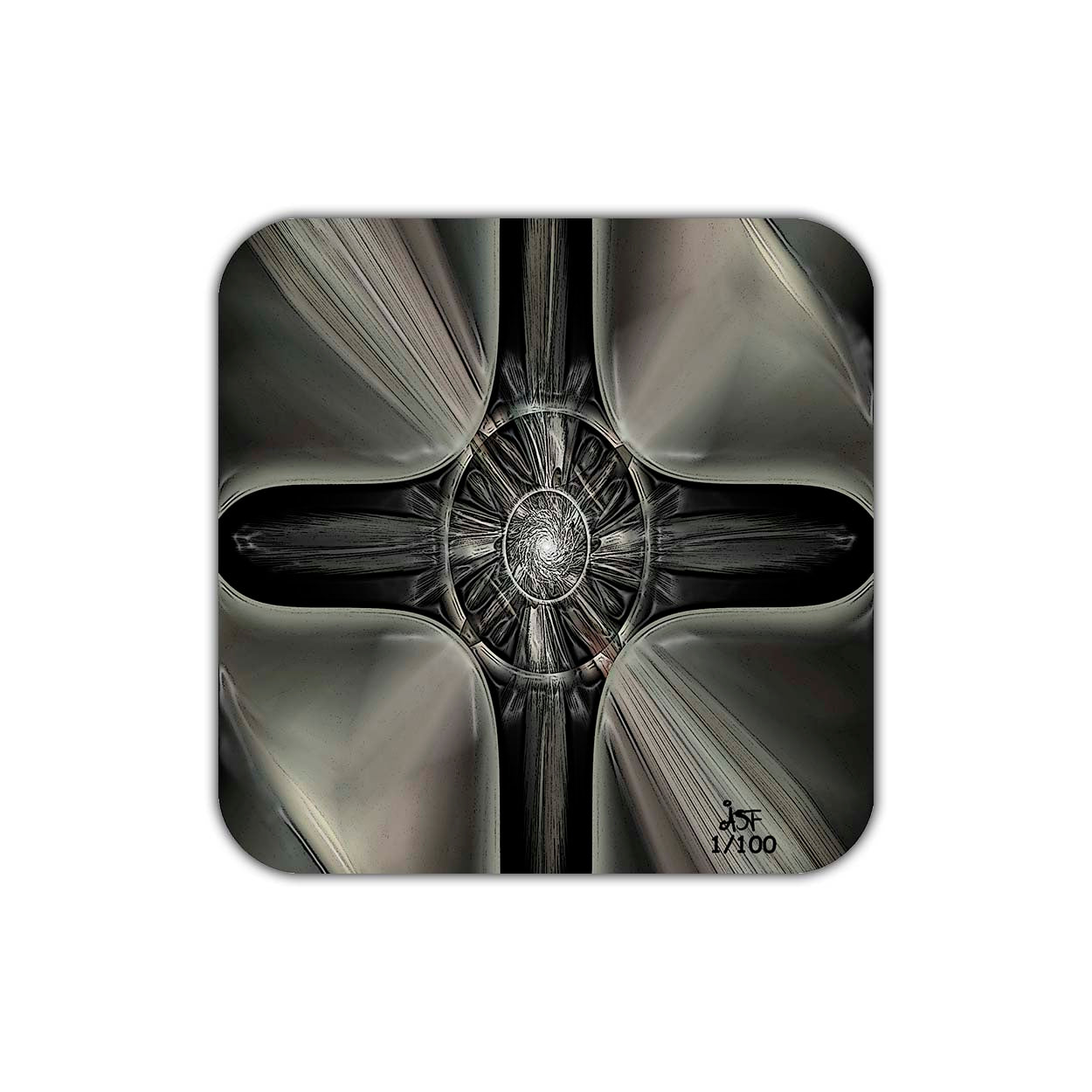 25061  - Square Drink Coasters - Limited Edition